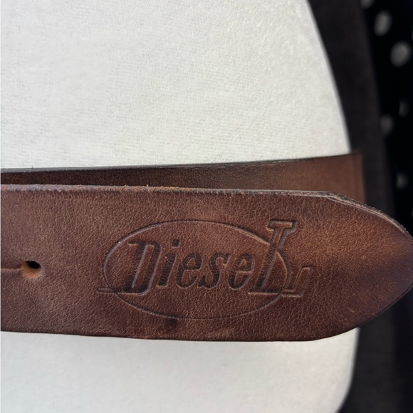 Diesel Dark Brown Leather Women\'s Belt main image 5